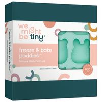 We Might Be Tiny Freeze & Bake Poddies® Silicone Mould with Lid - Mint